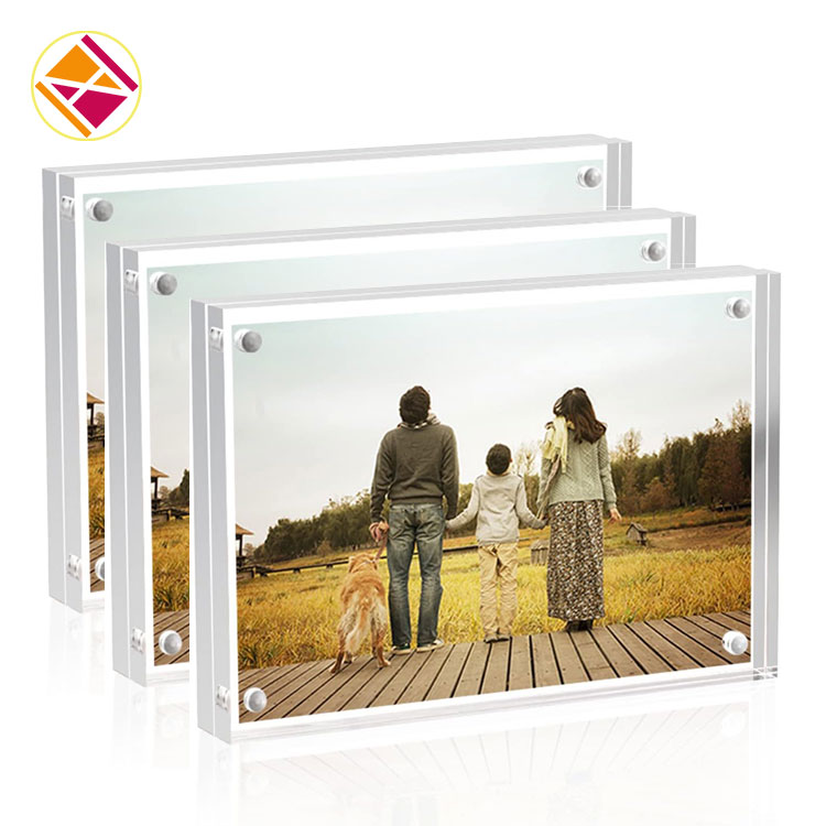 Frame di foto magnetiche acriliche