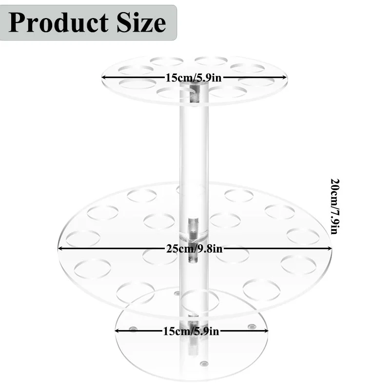 24 Holes Ice Cream Cone Holder24