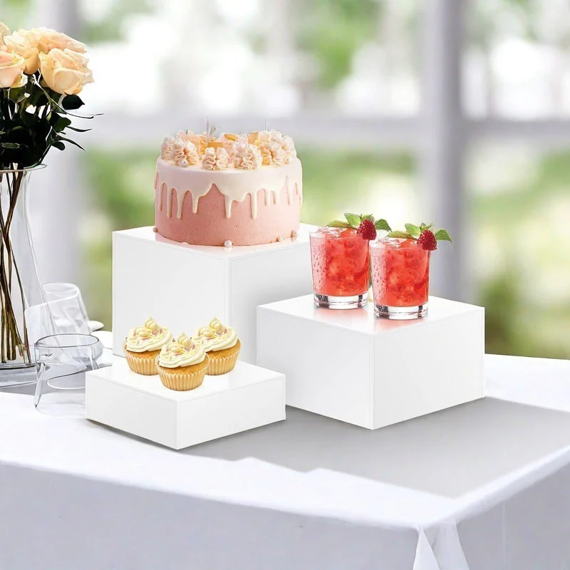 Acrylic Cube Riser Set