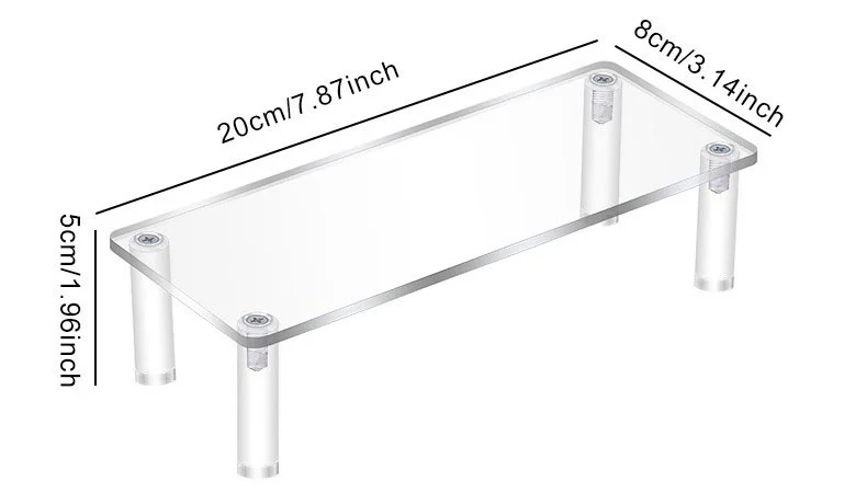 Acrylic Versatile Display Risers