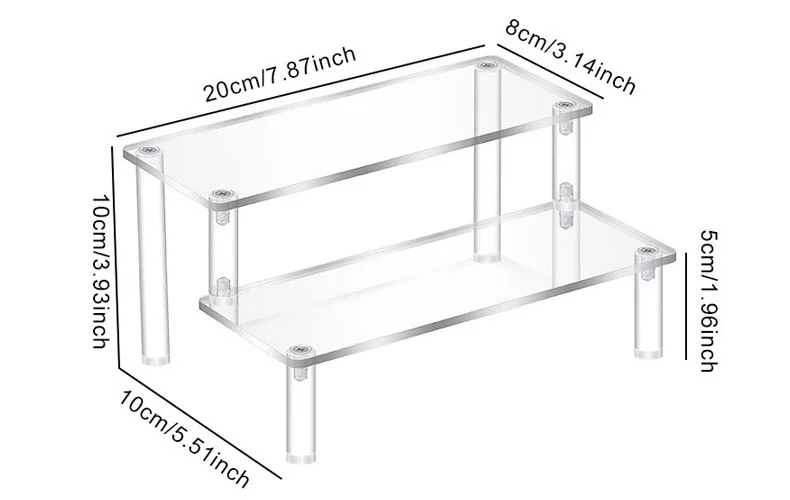 Acrylic Versatile Display Risers